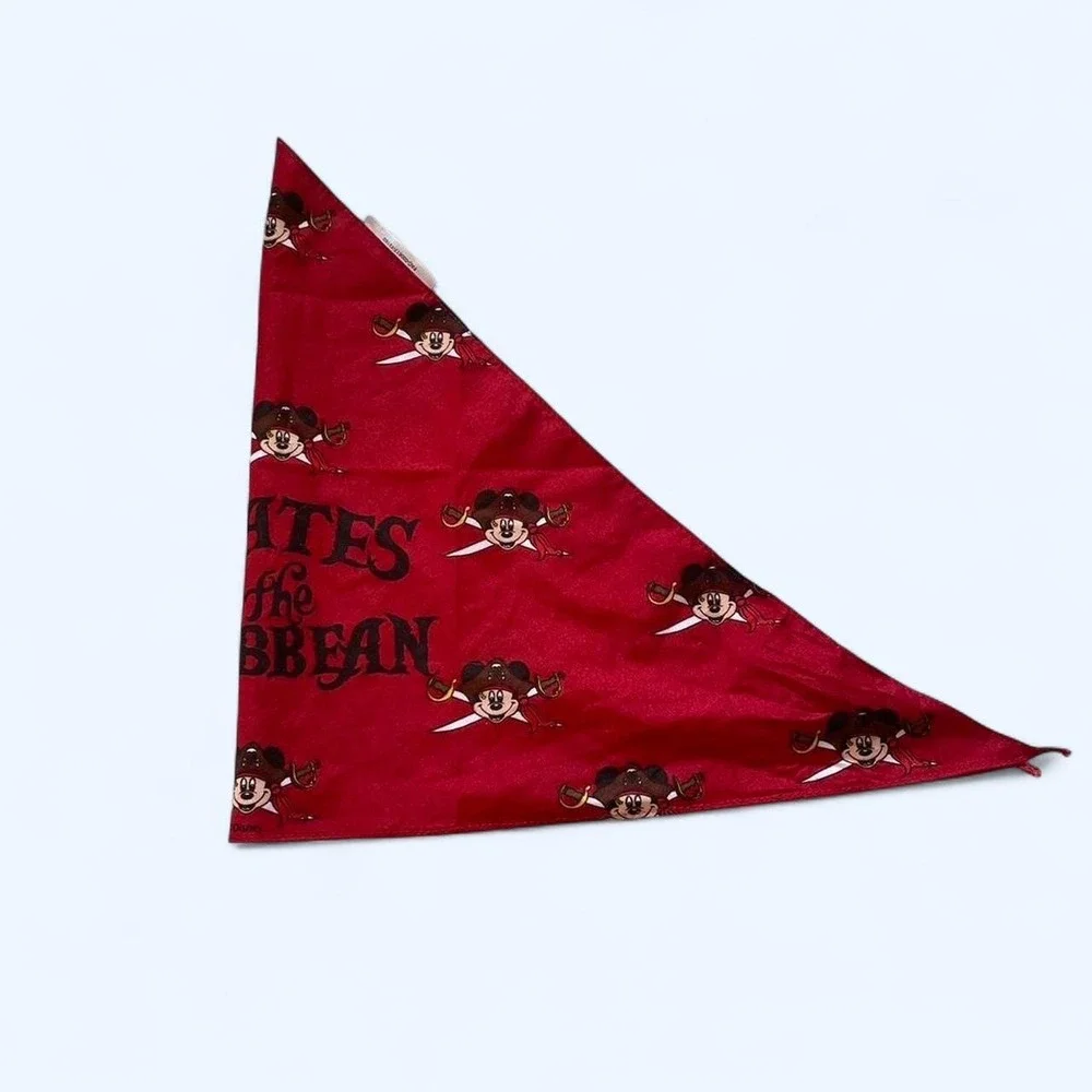 Disney Pirates of the Caribbean red triangle kid's bandana